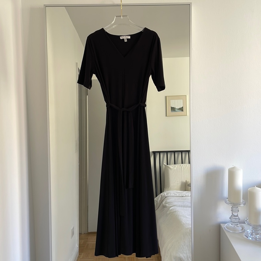 Black Midi Length Chaus Dress